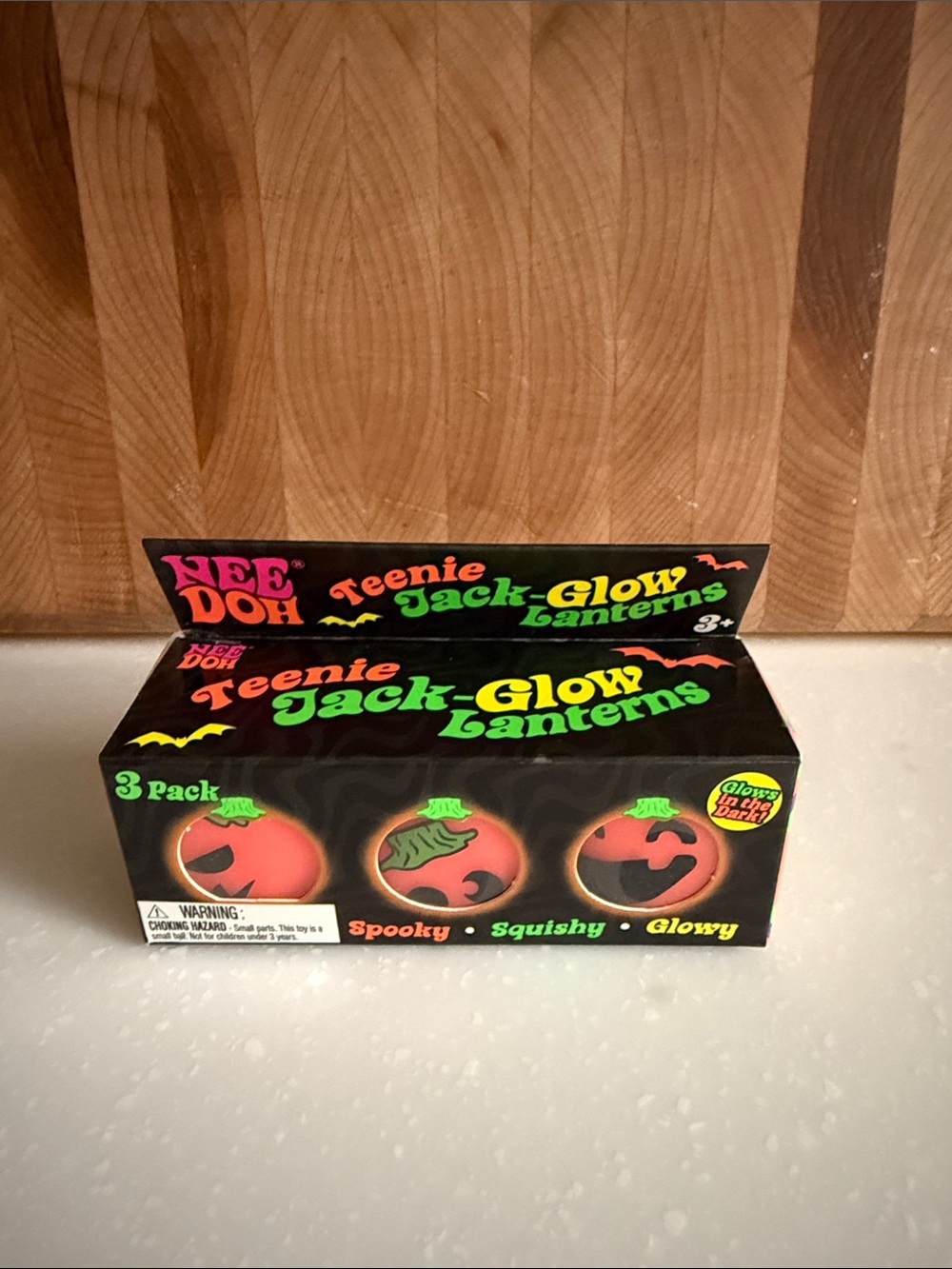 Needoh Teenie Jack-Glow Lanterns 3-Pack